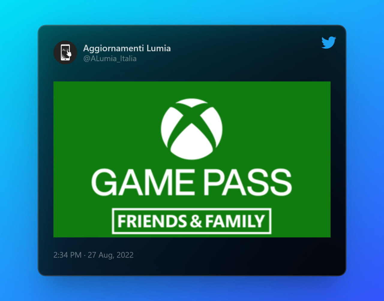 Утечка: семейная подписка Game Pass запустится под названием Xbox Game Pass Friends & Family